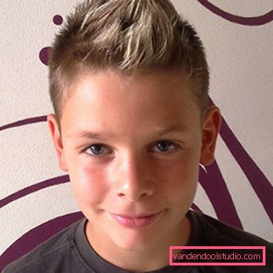 Fryzura Mohawk dla chłopców