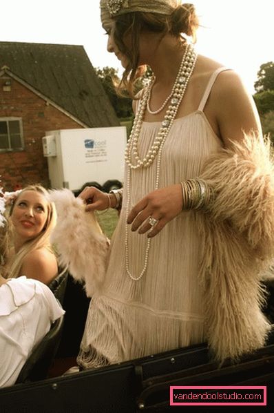 Wspaniałe fryzury i akcesoria Gatsby