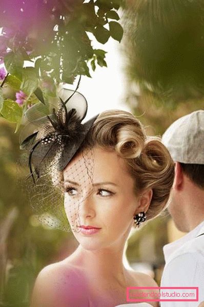Wspaniałe fryzury i akcesoria Gatsby