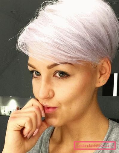 pixie fryzura zdjęcia blondynka