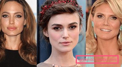 Heidi Klum, Keira Knightley i Angelina Jolie Heidi Klum, Keira Knightley i Angelina Jolie