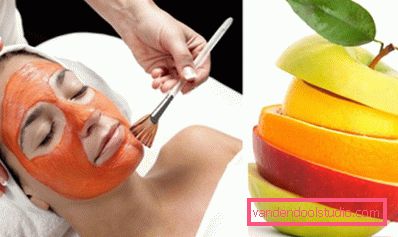 procedura peelingu owoców w salonie