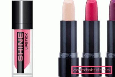 Stellary Shine Lipstick i Catrice Ultimate Color Lipstick