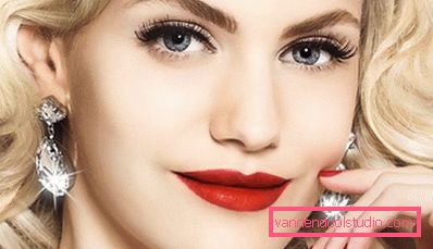 blondynka z makijażem jasnych ust blondynka z makijażem jasnych ust