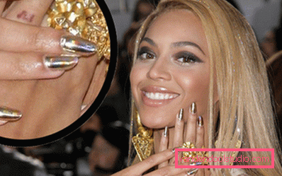 Beyonce z hollywoodzkim manicure
