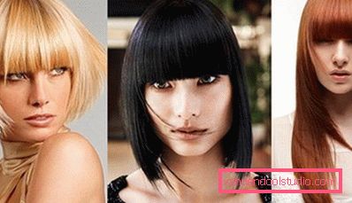 blond, brunetka i brązowe włosy