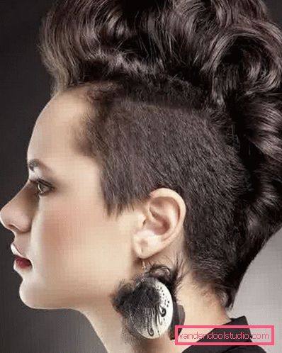 Fryzura Mohawk Mohawk - fryzura dla kobiet i mężczyzn