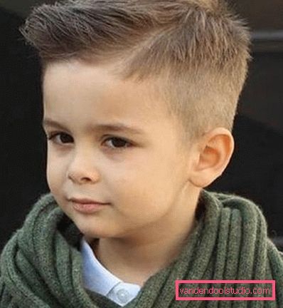 Piękne fryzury dla chłopców - fryzury fotograficzne dla dzieci i młodzieży