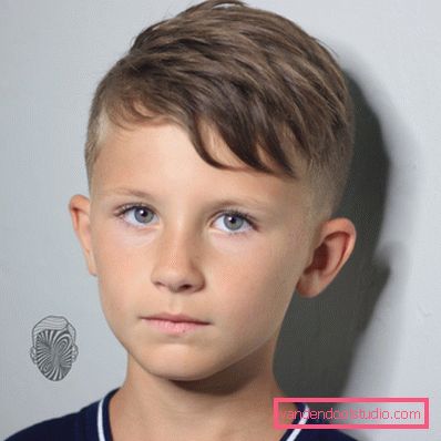 Piękne fryzury dla chłopców - fryzury fotograficzne dla dzieci i młodzieży