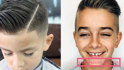 Piękne fryzury dla chłopców - fryzury fotograficzne dla dzieci i młodzieży