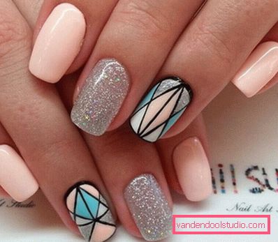Piękny wiosenny manicure 2019-2020