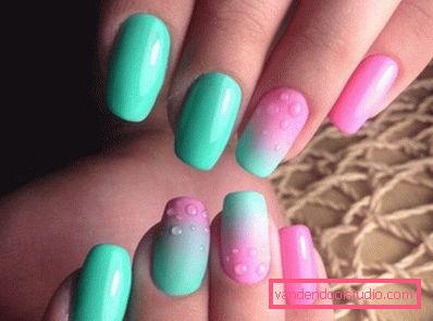 Piękny wiosenny manicure 2019-2020