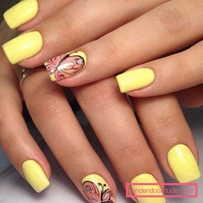 Piękny wiosenny manicure 2019-2020