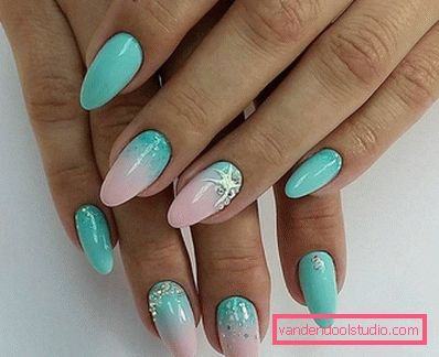 Piękny wiosenny manicure 2019-2020
