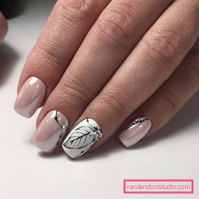Piękny wiosenny manicure 2019-2020