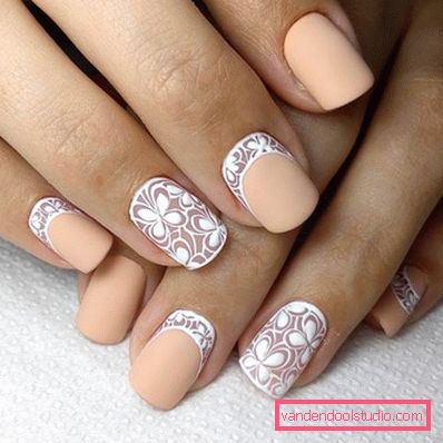 Piękny wiosenny manicure 2019-2020