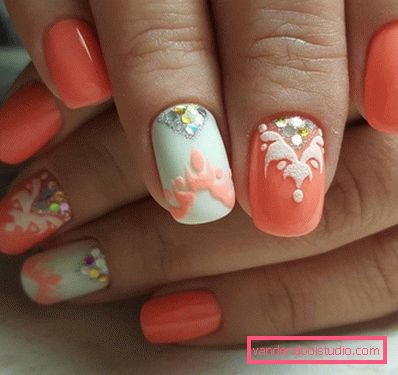 Piękny wiosenny manicure 2019-2020