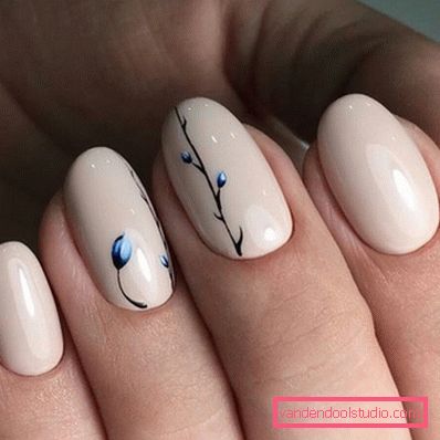 Piękny wiosenny manicure 2019-2020