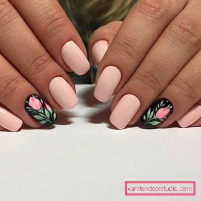 Piękny wiosenny manicure 2019-2020