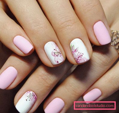Piękny wiosenny manicure 2019-2020