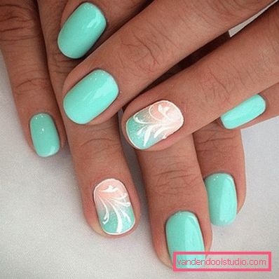 Piękny wiosenny manicure 2019-2020