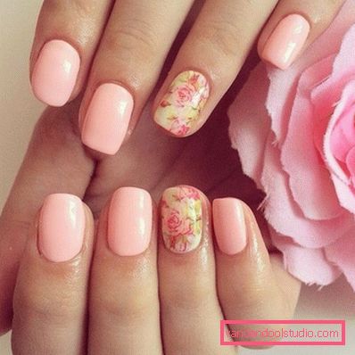Piękny wiosenny manicure 2019-2020