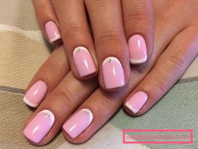 Piękny różowy manicure 2019-2020 rok