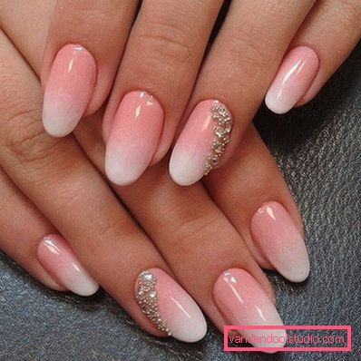 Piękny różowy manicure 2019-2020 rok