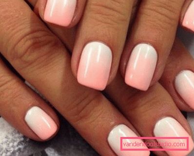 Piękny różowy manicure 2019-2020 rok