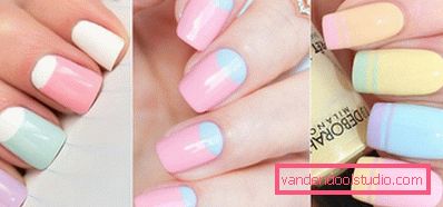 Piękny różowy manicure 2019-2020 rok