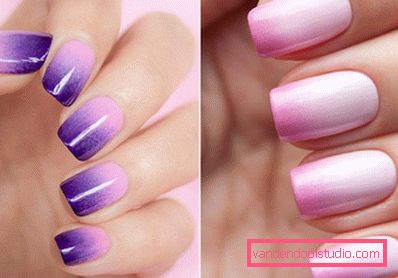 Piękny różowy manicure 2019-2020 rok