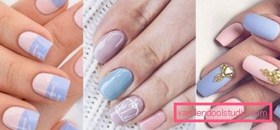 Piękny różowy manicure 2019-2020 rok