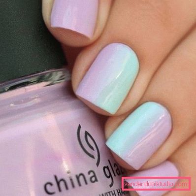 Piękny różowy manicure 2019-2020 rok