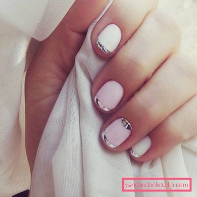 Piękny różowy manicure 2019-2020 rok