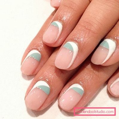Piękny różowy manicure 2019-2020 rok