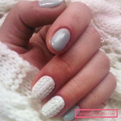 Modny manicure z dzianiny na lata 2019-2020