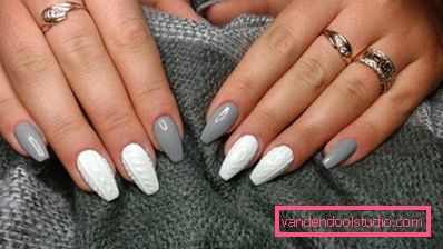 Modny manicure z dzianiny na lata 2019-2020