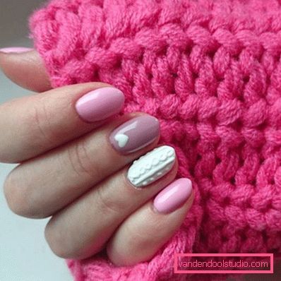 Modny manicure z dzianiny na lata 2019-2020