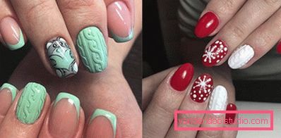 Modny manicure z dzianiny na lata 2019-2020