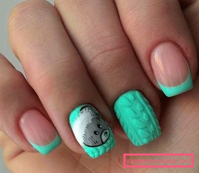 Modny manicure z dzianiny na lata 2019-2020