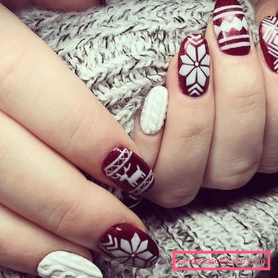 Modny manicure z dzianiny na lata 2019-2020