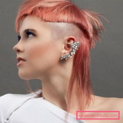 Kreatywna krótka fryzura - trend w modzie 2019