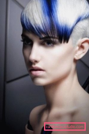 Kreatywna krótka fryzura - trend w modzie 2019
