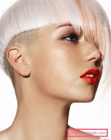 Kreatywna krótka fryzura - trend w modzie 2019