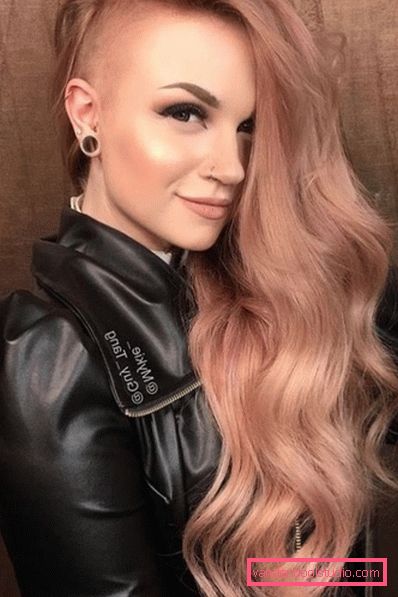 Kreatywne fryzury kobiece z ogolonymi skroniami i karkiem