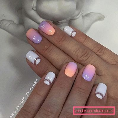 Niesamowity manicure księżycowy 2019-2020 na 15 najlepszych trendów