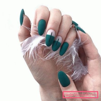 Niesamowity manicure księżycowy 2019-2020 na 15 najlepszych trendów