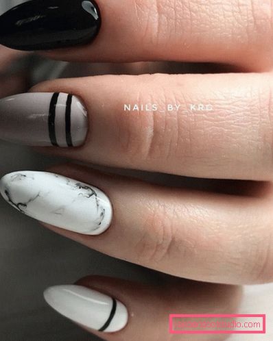 Niesamowity manicure księżycowy 2019-2020 na 15 najlepszych trendów
