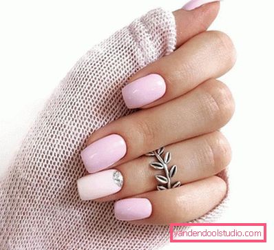 Niesamowity manicure księżycowy 2019-2020 na 15 najlepszych trendów