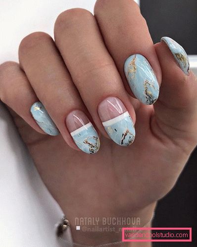 Niesamowity manicure księżycowy 2019-2020 na 15 najlepszych trendów